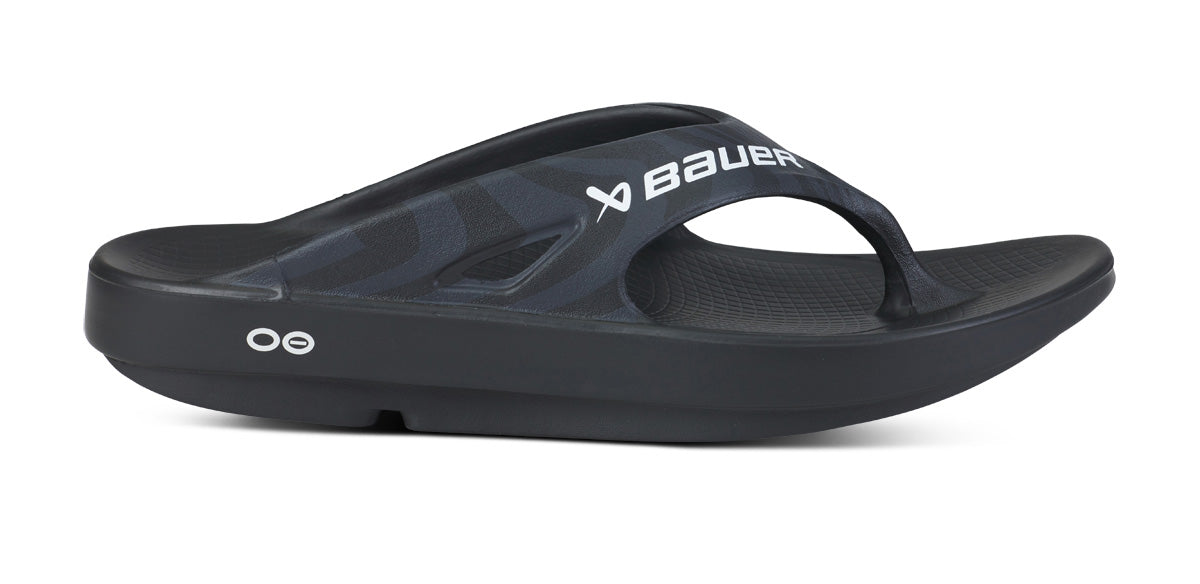 BAUER/OOFOS Women's OOriginal Sport Sandal – Black Asphalt - Image 2