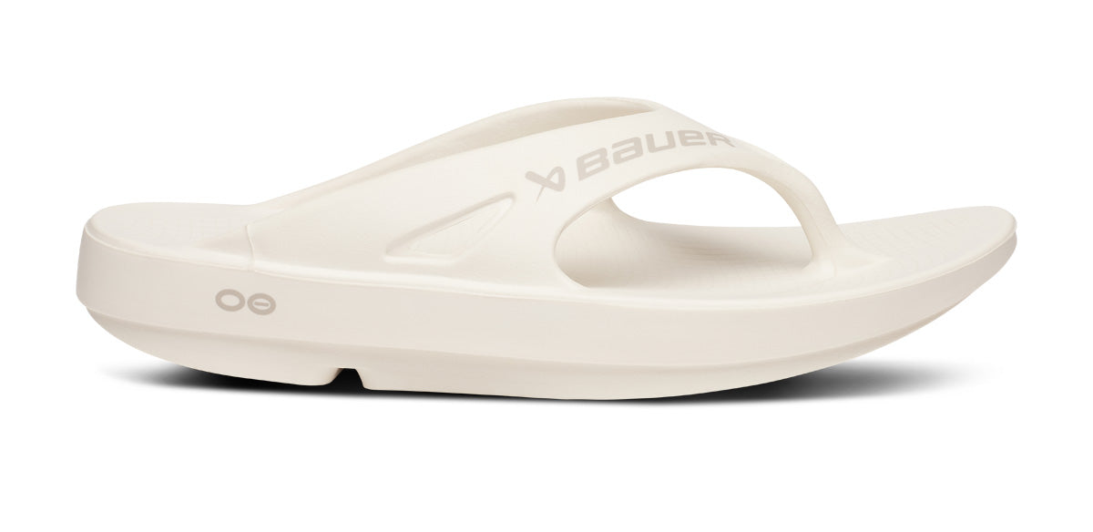 BAUER/OOFOS Men's OOriginal Sport Sandal – Chalk - Image 2