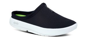 Men's OOcoozie Sport Mule - White Black (SALE)
